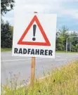  ?? FOTO: RWE ?? Auch auf die Radwegesit­uation blickt das Komitee.