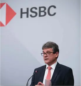  ?? ?? Simon Vaughan Johnson, CEO at HSBC Bank Malta and chair of the HSBC Malta Foundation