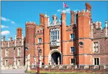  ?? ?? RULING: Staff at Hampton Court Palace are being taught not to use the ‘wrong kind of language’