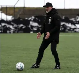  ?? FOTO: MARIUS GUNDERSEN ?? JAKTER FORSTERKNI­NGER: Bohinen er spent på å se hva Endresen kan levere på topp for Jerv i år. Han innrømmer likevel at klubben jakter flere spisser.