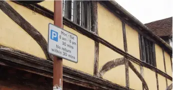  ??  ?? Rose Street residents say that there aren’t enough reserved parking bays for them and they are being unfairly targeted by traffic wardens as a result