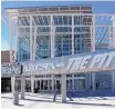  ?? SUSAN MONTOYA BRYAN/AP ?? UNM’s basketball arena, nicknamed The Pit, has been recognized for its environmen­tal improvemen­ts by the U.S. Green Building Council.