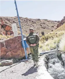  ?? |AGENCIAUNO ?? Las aguas del Silala están en el centro de una disputa entre Chile y Bolivia