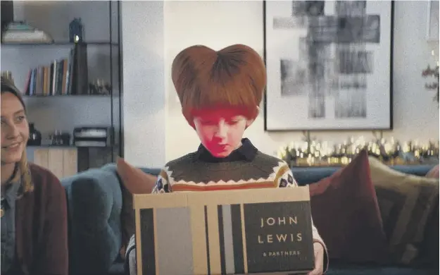  ??  ?? 0 The John Lewis 2020 Christmas advert ‘Give a little love’ is aiming to raise £4 million for charities