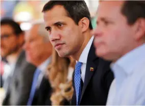  ?? (Photos: AP) ?? In this February 21, 2020 file photo, Opposition Leader Juan Guaido meets with union workers and supporters in Caracas, Venezuela.
