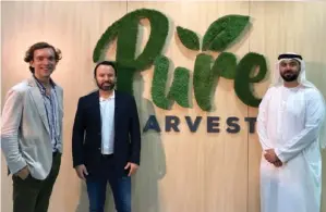  ??  ?? SHUAA structured and placed a $50 million sukuk this year for U.A.E. agri-tech company Pure Harvest.