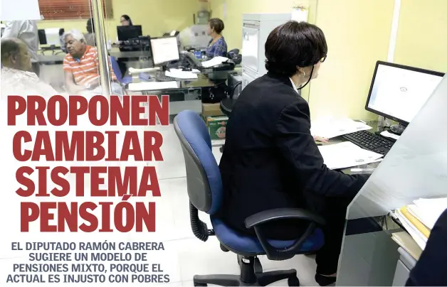  ?? ARCHIVO/LISTÍN DIARIO ?? el fracaso del sistema de pensiones de República Dominicana, porque la finalidad principal del mismo debe ser entregar una jubilación y no la devolución de todo lo acumulado.
“El éxito para ese Sistema AFP sería que entreguen pensiones y que sean...