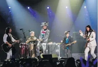  ?? MIKE HORNER ?? The Tragically Hip’s final performanc­e was Aug. 20, 2016 in Kingston, Ont.