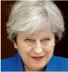  ?? AP ?? Theresa May. —