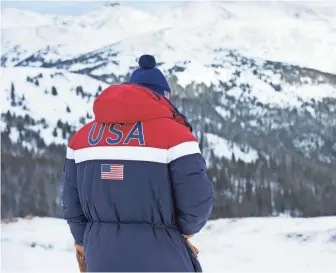  ?? CALEB YOUNG ?? The Opening and Closing Ceremony uniforms for the U.S. Olympics team were once again designed by Ralph Lauren. The designer says they were made in the USA.