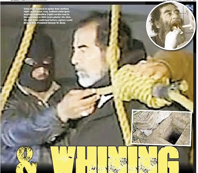 Bad End For Saddam Pressreader