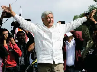  ?? ANDRÉS LOBATO ?? Andrés Manuel López Obrador.