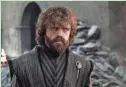  ?? HBO ?? Peter Dinklage appears in a scene from the final episode of “Game of Thrones,” which aired on May 19, 2019.