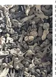  ??  ?? EMOTIVE Exhibit of clay babies