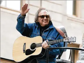  ?? ASSOCIATED PRESS 2019 ?? Don Mclean, famous for the iconic hit “American Pie,” is among the notable acts at the Brookhaven Cherry Blossom Festival this year. The festival uses Live Nation, the largest promoter in the nation, to help find performers that fit its budget.