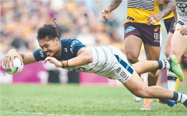  ?? Picture: NRL Photos ?? North Queensland Cowboys gun Jeremiah Nanai attended Trinity Bay State School, a respected rugby league training ground.