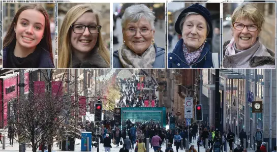  ??  ?? From left: Cara Scott, Marisa Thomson, Mary McAveety, Margaret McGruer and Jean McFadden all gave their opinion on the research
Pictures: Jamie Simpson