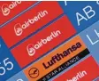  ?? Foto: dpa ?? Air Berlin verschwind­et vom Markt. Vie le Tickets verfallen wohl.