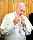  ?? LUCA ZENNARO/AFP ?? El pontífice.