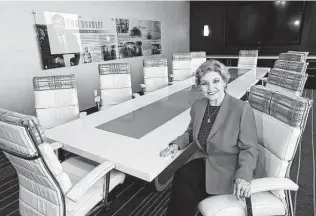  ?? Genaro Molina / Los Angeles Times ?? “The ripple effect has gone across the nation,” said Betsy Berkhemer-Credaire, chief executive of advocacy group 50/50 Women on Boards.