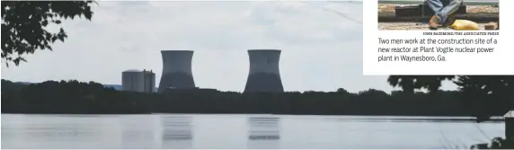  ?? STAFF FILE PHOTO ?? Franklin Haney won the auction for the currently non-operationa­l Bellefonte Nuclear Power Plant with a bid of $111 million. The project is expected to require an additional investment of up to $13 billion to complete. Haney estimates the project would...