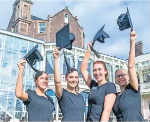  ?? ?? Industry skills Crieff Hydro has announced the launch of its brand new Spa Academy. Photo: Sandy Young