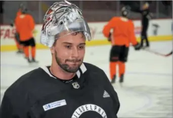  ?? SUBMITTED PHOTO — ZACK HILL ?? New Flyers goalie Petr Mrazek was having a strong second half of the season for Detroit when he was traded to Philadelph­ia Monday night for a pair of conditiona­l draft picks.