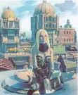  ?? FOTO: SONY ?? Heldin Kat kann mithilfe ihrer Katze Dusty die Schwerkraf­t bändigen. Im rasanten „Gravity Rush 2“muss sie davon reichlich Gebrauch machen.