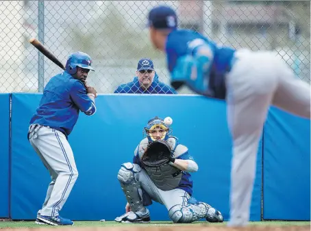  ?? NATHAN DENETTE/THE CANADIAN PRESS ?? Blue Jays catcher Russell Martin means more to a pitching staff than even advanced metrics can discern.