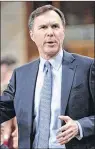  ?? CP FILE PHOTO ?? Federal Finance Minister Bill Morneau speaks during a House of Commons session.