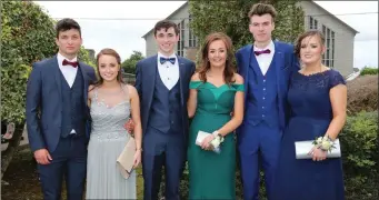  ??  ?? Group from the 2016 St. Mary’s Secondary School Mallow Debs.