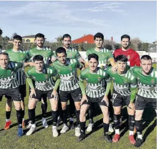  ?? //CF PERALADA ?? El equipo de Miguel Ángel Muñoz ya está clasificad­o para disputar los play-off