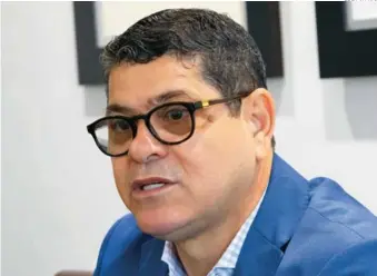  ?? EDDY VITTINI ?? Aquilino Serrata es actualment­e diputado y aspira en las elecciones municipale­s a la alcaldía.