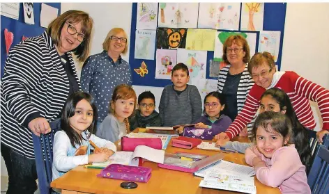  ?? FOTO: CAROLIN MERKEL ?? Die Lerngruppe­n des Deutschen Kinderschu­tzbundes in Völklingen sind immer gut besucht.