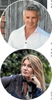  ?? CHRIS SKELTON/STUFF ?? Top: Actor Shane Cortese worked as a real estate agent for Sotheby’s before becoming an auctioneer. Bottom: Jayne Kiely made the move to real estate at 50.