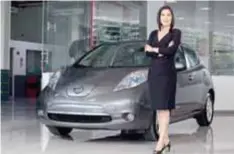  ?? | FOTOS: CORTESÍA NISSAN MEXICANA ?? La meta es vender cada uno de los Nissan Leaf que lleguen al mercado mexicano.