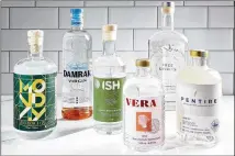  ?? REY LOPEZ FOR THE WASHINGTON POST ?? Nonalcohol­ic gins can more than hold their own in simple cocktails, such as frigidly chilled martinis or gently fizzy gin and tonics.