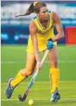  ??  ?? Cabarita’s Madison Fitzpatric­k is off to the Champions Trophy.