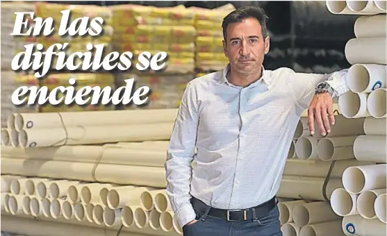  ?? (FACUNDO LUQUE) ?? Tener toda la línea. Para Claudio Otta, reunir toda la línea de productos es central en el negocio de la distribuci­ón.