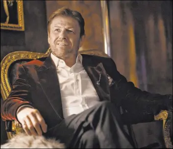  ?? David Bukach TNT ?? “What I love about the show is it is wild, wacky, weird and fun. And we keep pushing it further and further,” actor Sean Bean says of TNT’s “Snowpierce­r.”