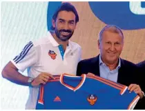  ??  ?? ISL launch…Pires and Zico boosted the league’s profile after joining Goa in 2014