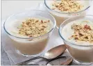  ?? DEB LINDSEY FOR THE WASHINGTON POST ?? This maple-kissed pudding can transport you right back to Grandma’s house.