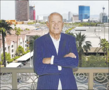  ?? Bizuayehu Tesfaye Las Vegas Review-Journal @bizutesfay­e ?? John Knott, head of CBRE Group’s global gaming group, has been involved in several major local real estate deals, including the sale of the Las Vegas Stadium site.