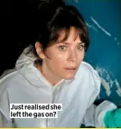  ??  ?? Just realised she left the gas on?