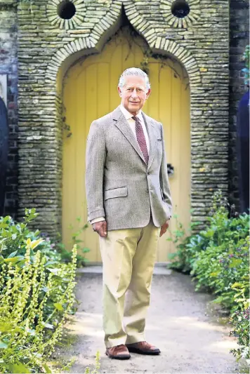  ??  ?? Since taking up residence at Highgrove House, the Prince of Wales has created a wild garden, a formal garden and a walled kitchen garden, with many individual gardens within each section. The gardens attract around 30,000 visitors a year on pre-booked tours