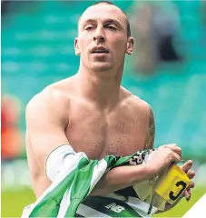  ??  ?? ■ Celtic captain Scott Brown.