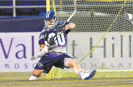  ?? PAUL W. GILLESPIE/CAPITAL GAZETTE ?? Annapolis native Brian Phipps had been planning to play for the Chesapeake Bayhawks of Major League Lacrosse again during the 2021 season.