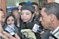  ??  ?? Yeni Berenice Reynoso, exfiscal del Distrito Nacional.