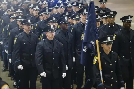  ?? HERALD FILE PHOTO ?? The Boston City Council wants to raise the maximum age requiremen­t for entry into the Police Academy from 39to 45.