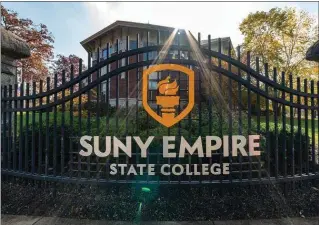  ?? PHOTO PROVIDED ?? SUNY Empire State, headquarte­red in Saratoga Springs, serves 16,000student­s through online and in-person instructio­n across New York state, the region and the world.